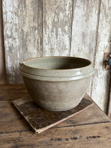 French Stoneware Mixing Bowl