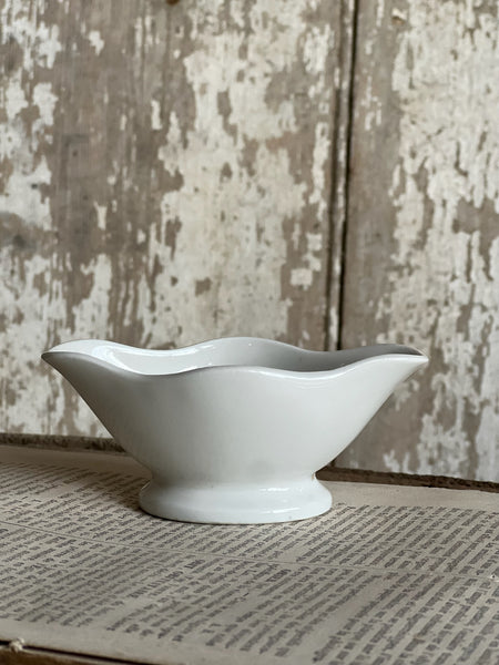 Tiny Vintage French Sauce Dish