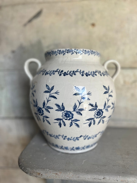 Stunning Blue and White French Floral Confit