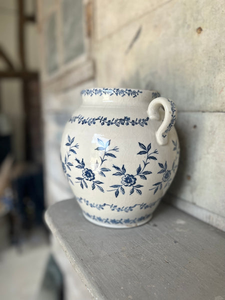Stunning Blue and White French Floral Confit