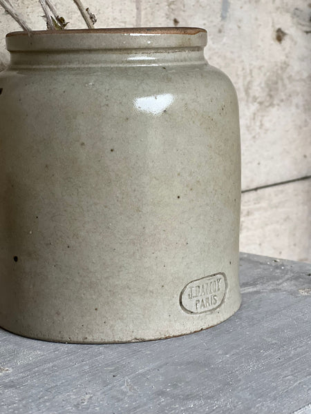 Medium French Stoneware Jar