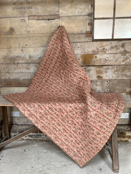 Beautiful Vintage French Quilt