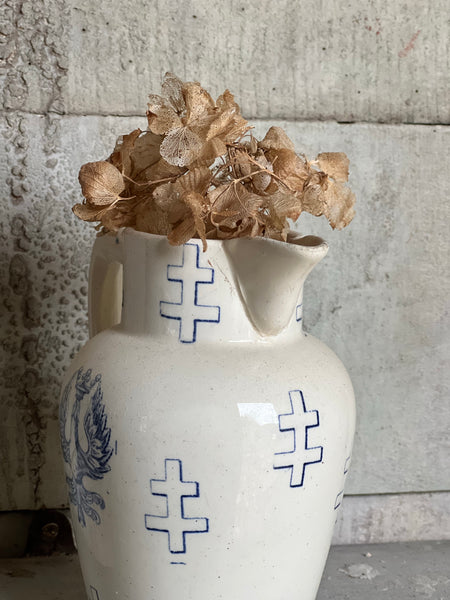 Vintage French Transfer Jug