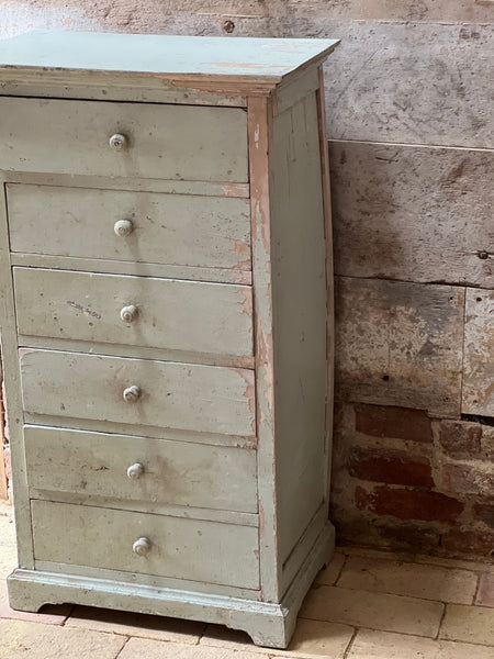 Beautiful Chippy Paint French Drawers