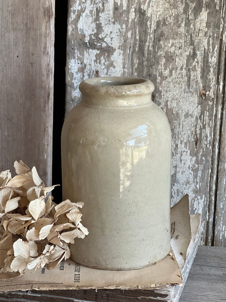 French Vintage Stoneware Pot
