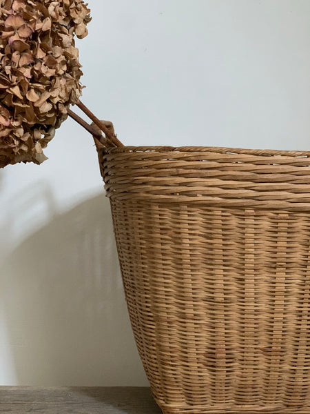 Vintage Handled Basket