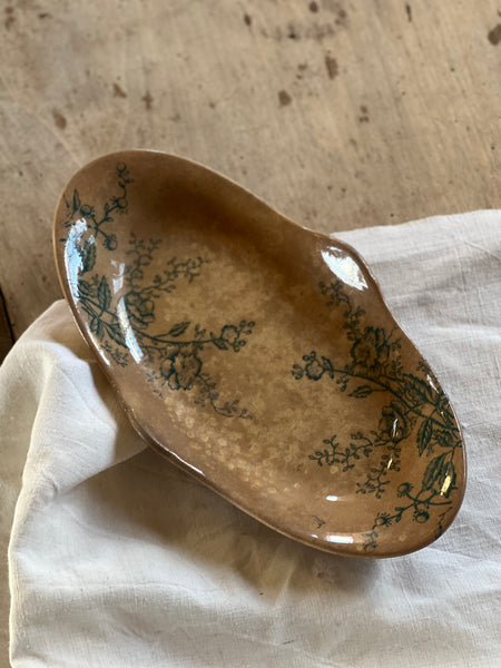 Beautifully worn French Trinket Dish