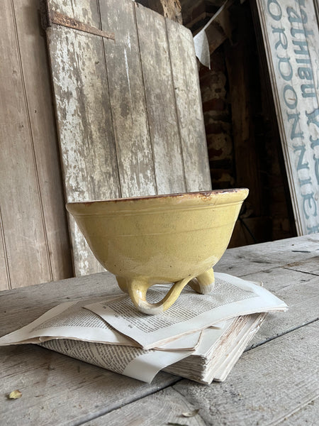 Large French Vintage Potato Bowl