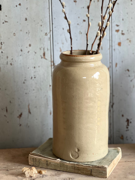 Tall Stoneware Vase
