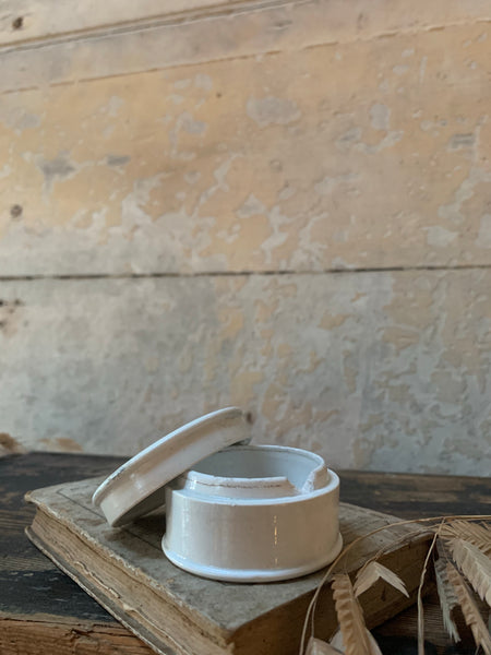 Antique Vintage Paste Pot