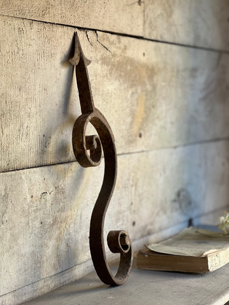 Antiques wrought Iron Decorative Piece