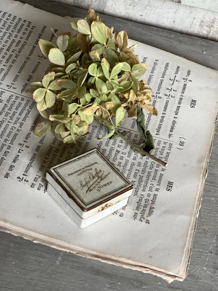 Vintage French Watchmakers Box