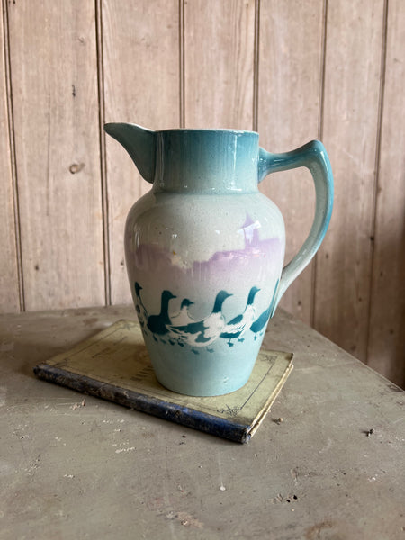 K&G Luneville Gorgeous Blue Duck Jug