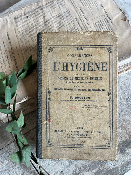 French Vintage Book