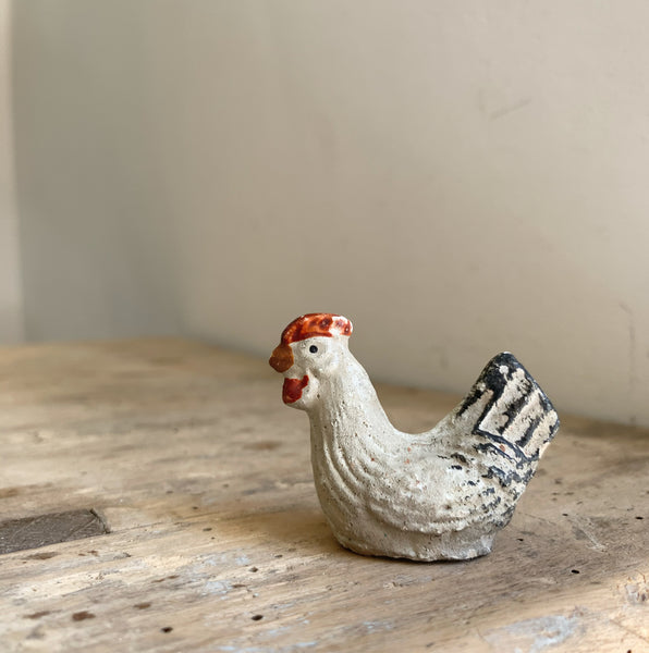 Gorgeous Vintage Chicken Figurine