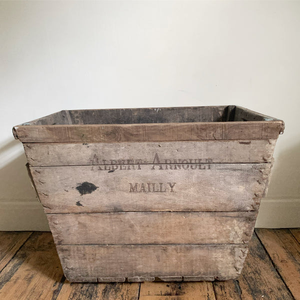 Vintage French Crate