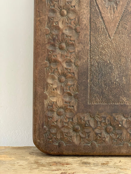 Antique Decorative Wooden Panel