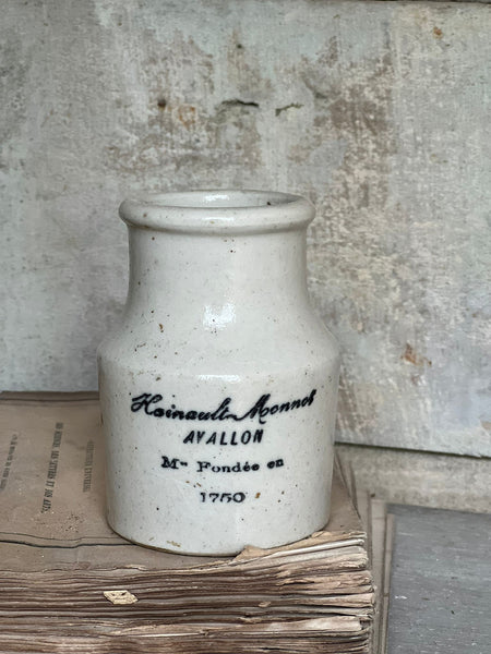 Vintage French Mustard Pot