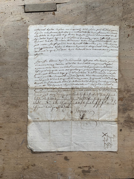 19th Century French Letter