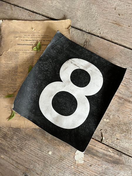 Vintage Bus Number