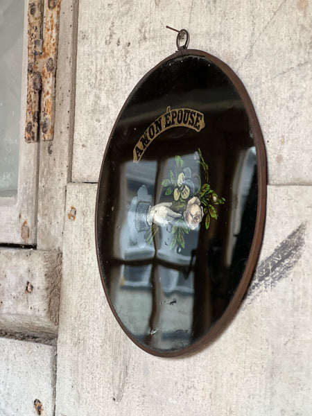 A Mon Épouse glass tokens