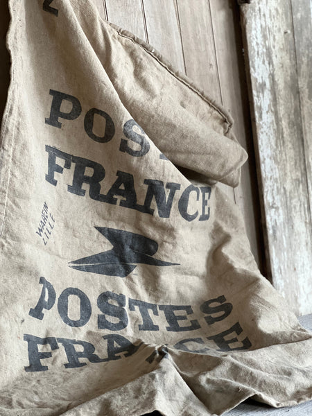 French Vintage Postal Sack