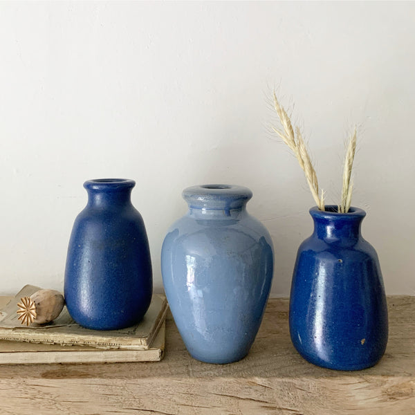 Ronuks Blue Polish Bottles