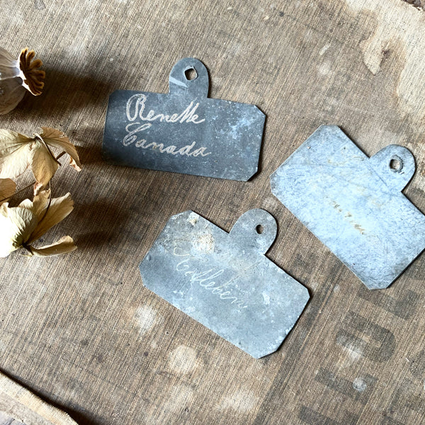 Vintage French Wine Tags