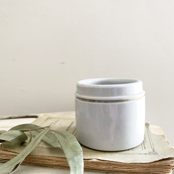 Small Vintage Ointment Pot