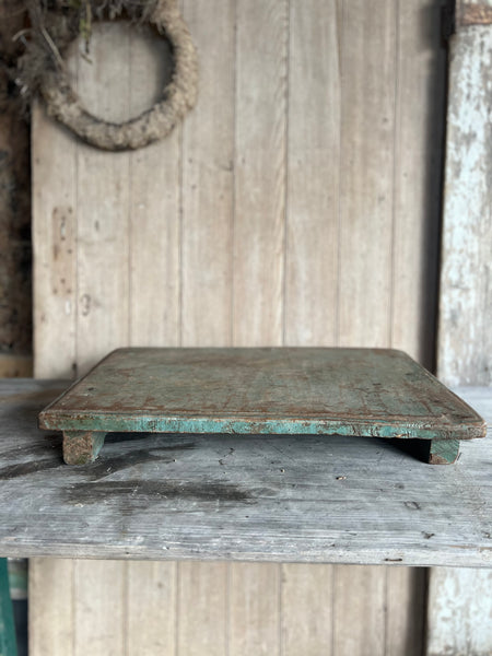 Vintage Chippy Paint Plinth