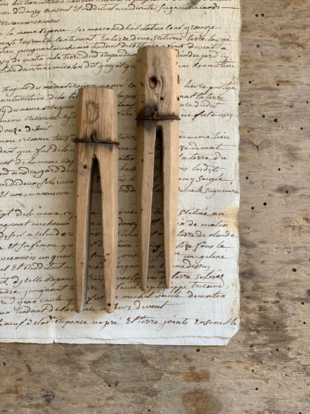 Antique French Pegs