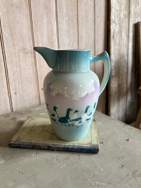 K&G Luneville Gorgeous Blue Duck Jug