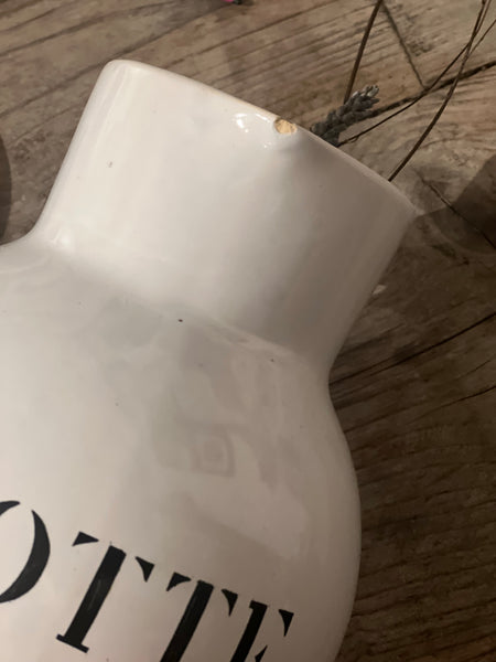 French Vintage "Flotte" Jug