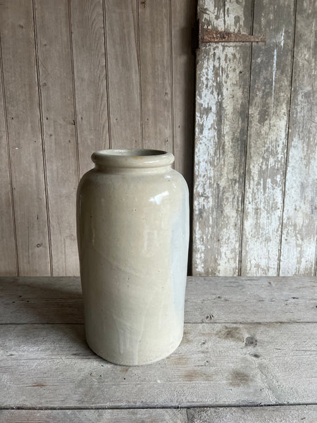 Huge Tall Stoneware Vase