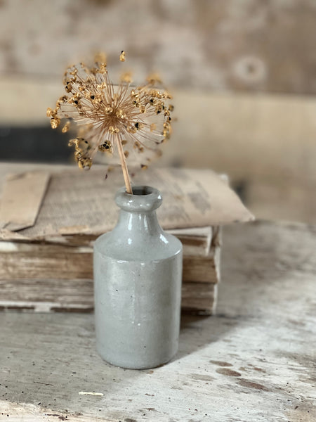 Antique French Stoneware Bottle