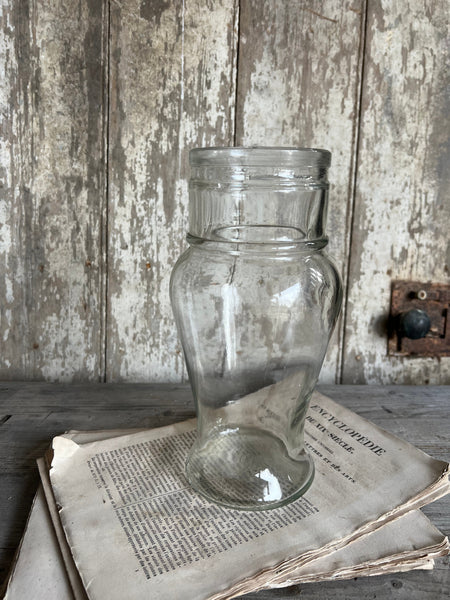 Vintage French Glass Jar