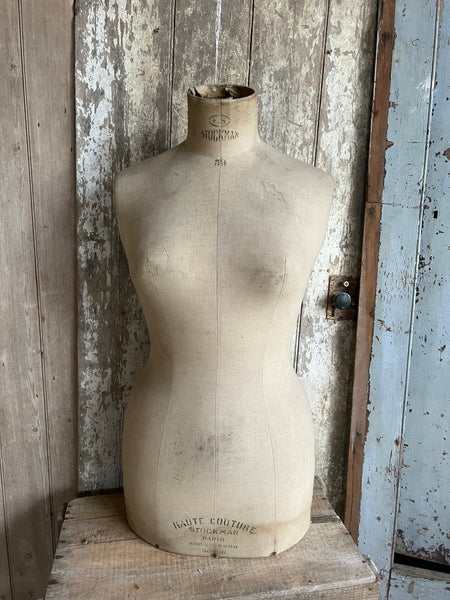 Vintage French Stockman Mannequin