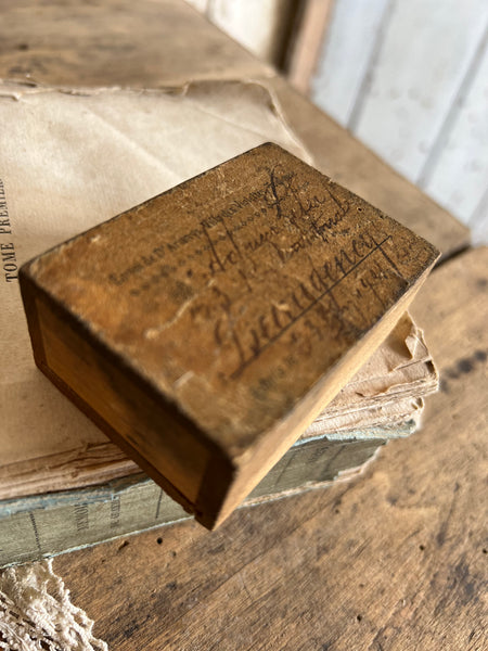 Sweet Rustic French Box