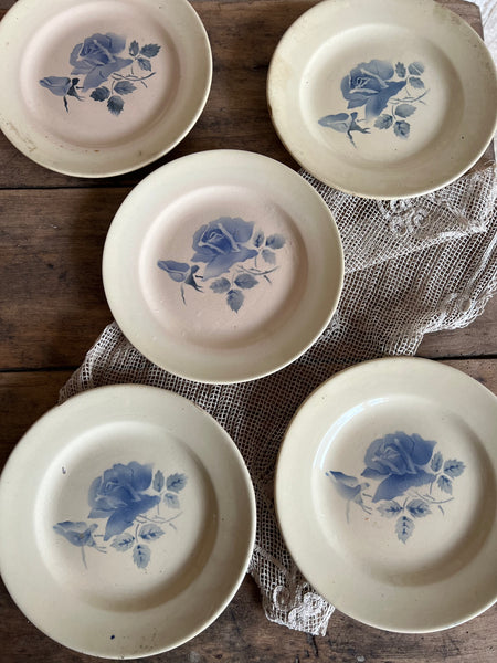 Small Vintage French Stencil Plates