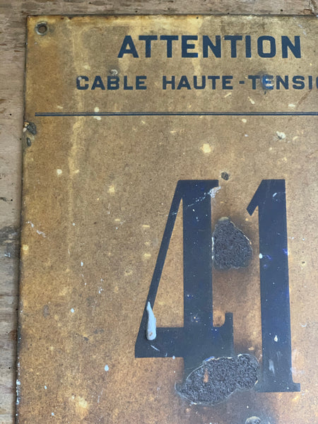 French Electrical Cable Signs (41)