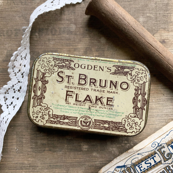 Vintage St Bruno Vintage Tobacco Tin