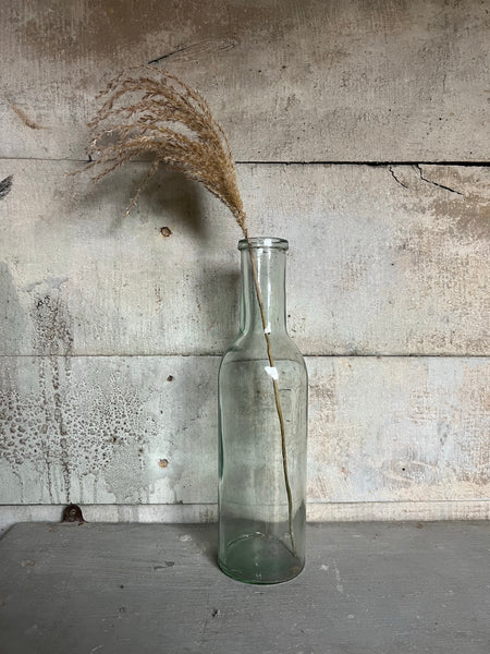 Large French Vintage Glass Preserves Jar