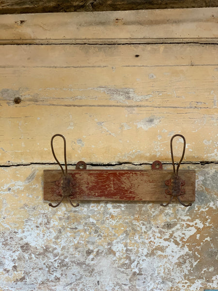 Mounted French Vintage Wall Hooks