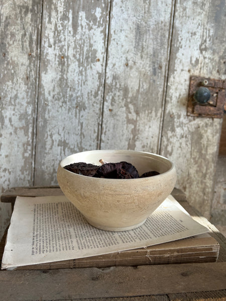 Sweet Rustic Stoneware Bowl