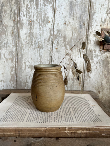 Sweet Vintage French Mustard Pot