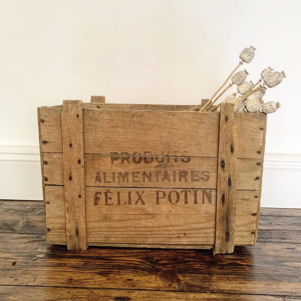 Vintage Felix Potin Crate