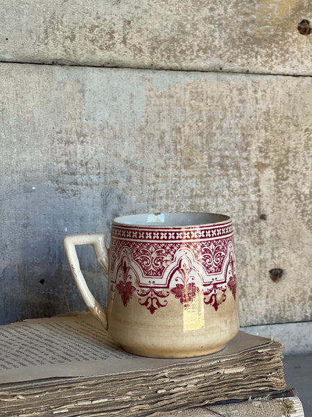 Victorian Transferware Vintage Teacup