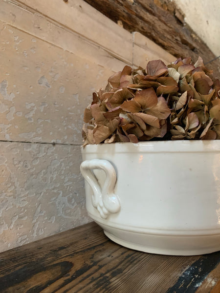Large French Vintage Handled Dish