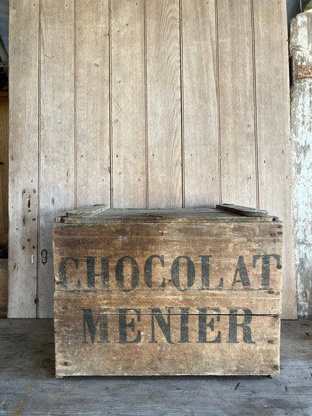 Vintage Chocolat Menier Crate