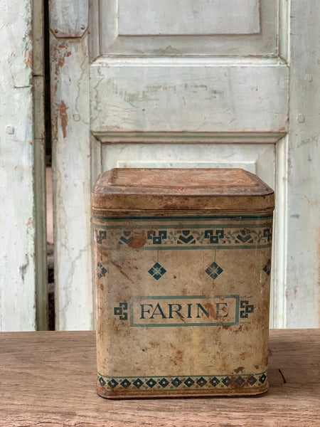 French Farine Tin